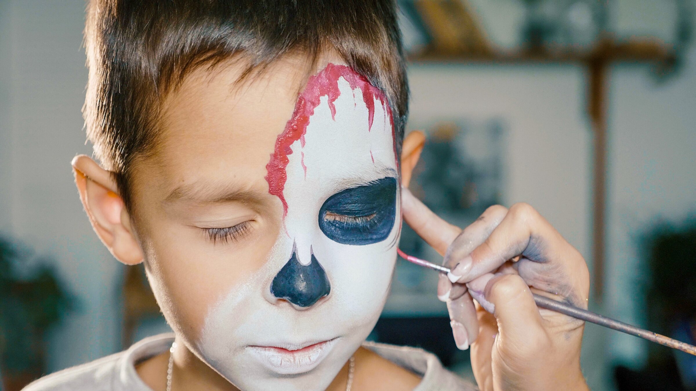 Maquillage de zombie