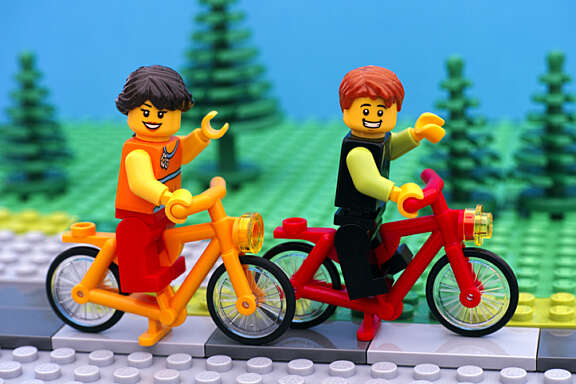 LEGO Sur chemin