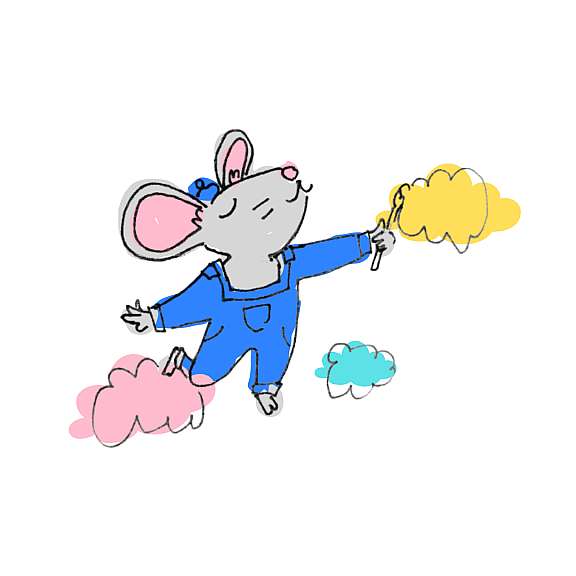 Souris création en douceur