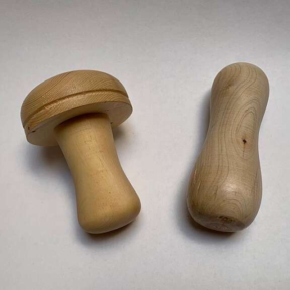 Darning mushroom and egg