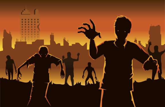 Marche des zombies