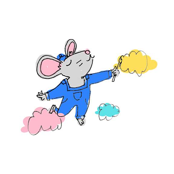 Souris création en douceur