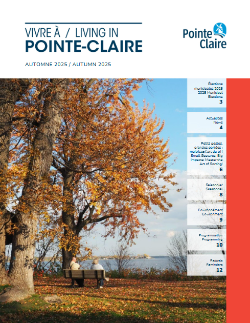 Vivre à Pointe-Claire– Automne 2025