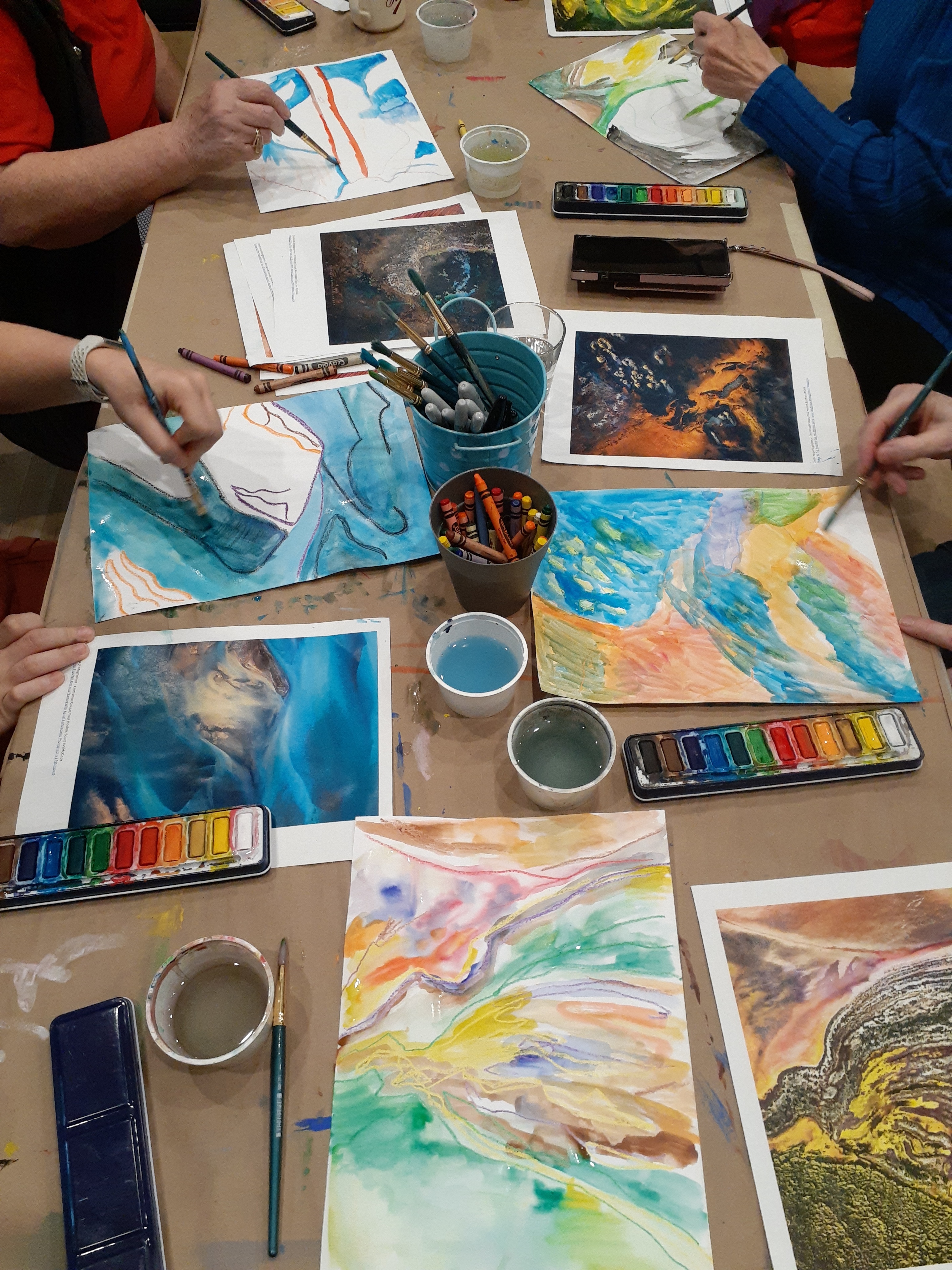 Programme pour adulte, atelier d'art